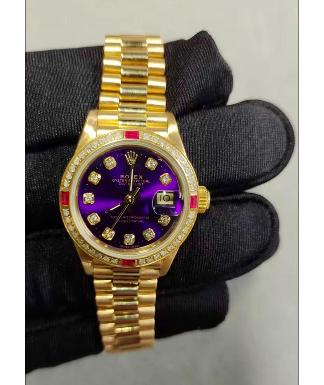 ROLEX Золотые часы из желтого золота, фото 2