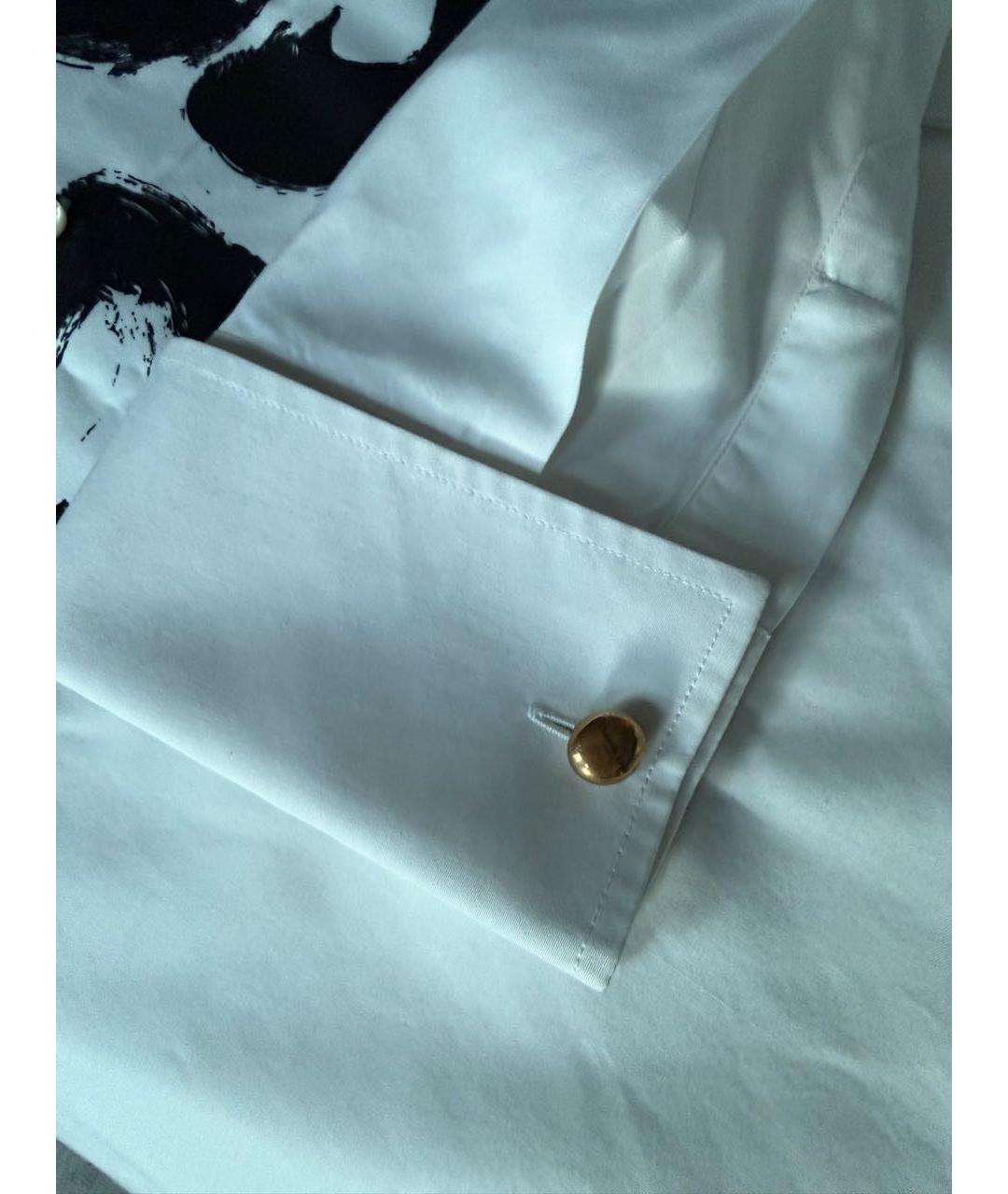 CHRISTIAN DIOR Белая хлопковая рубашка, фото 4