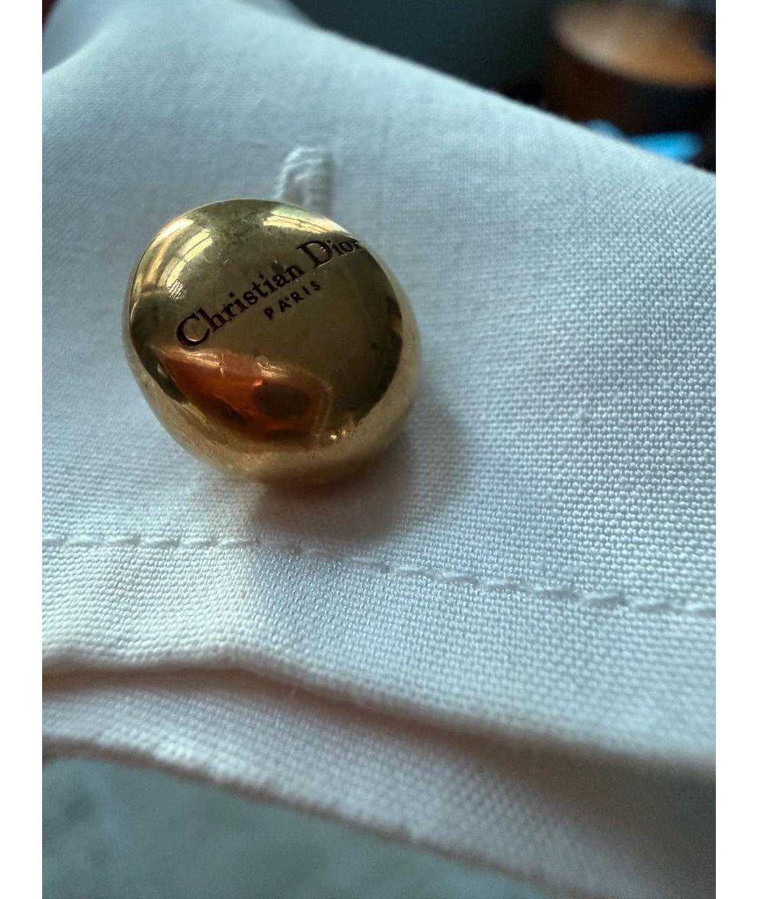 CHRISTIAN DIOR Белая хлопковая рубашка, фото 5