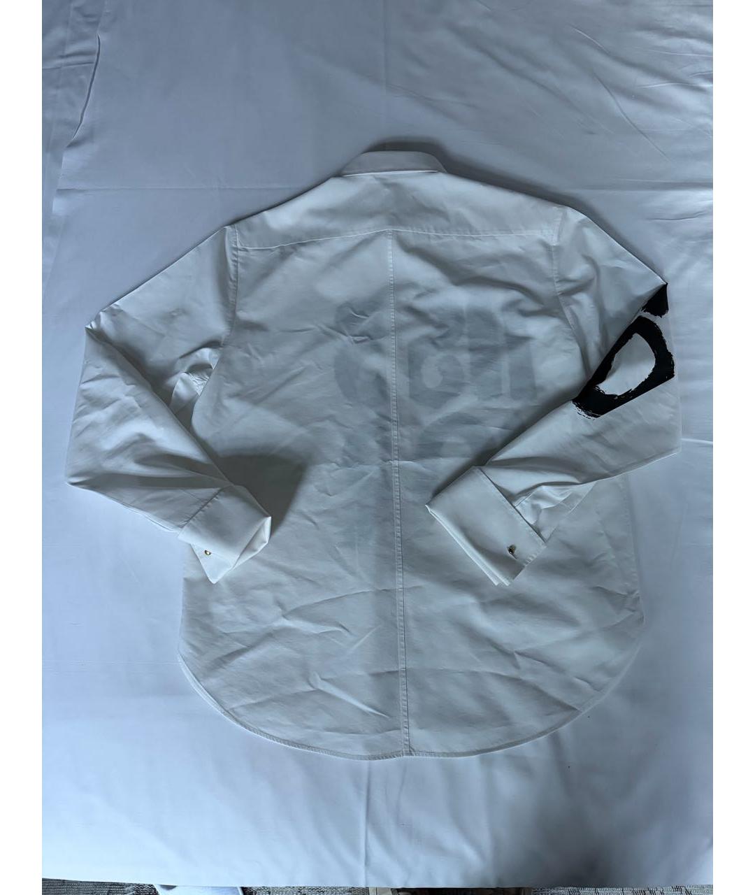 CHRISTIAN DIOR Белая хлопковая рубашка, фото 2