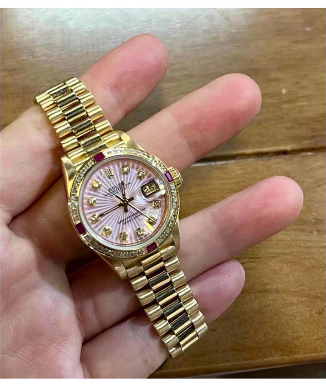 ROLEX Золотые часы из желтого золота, фото 3