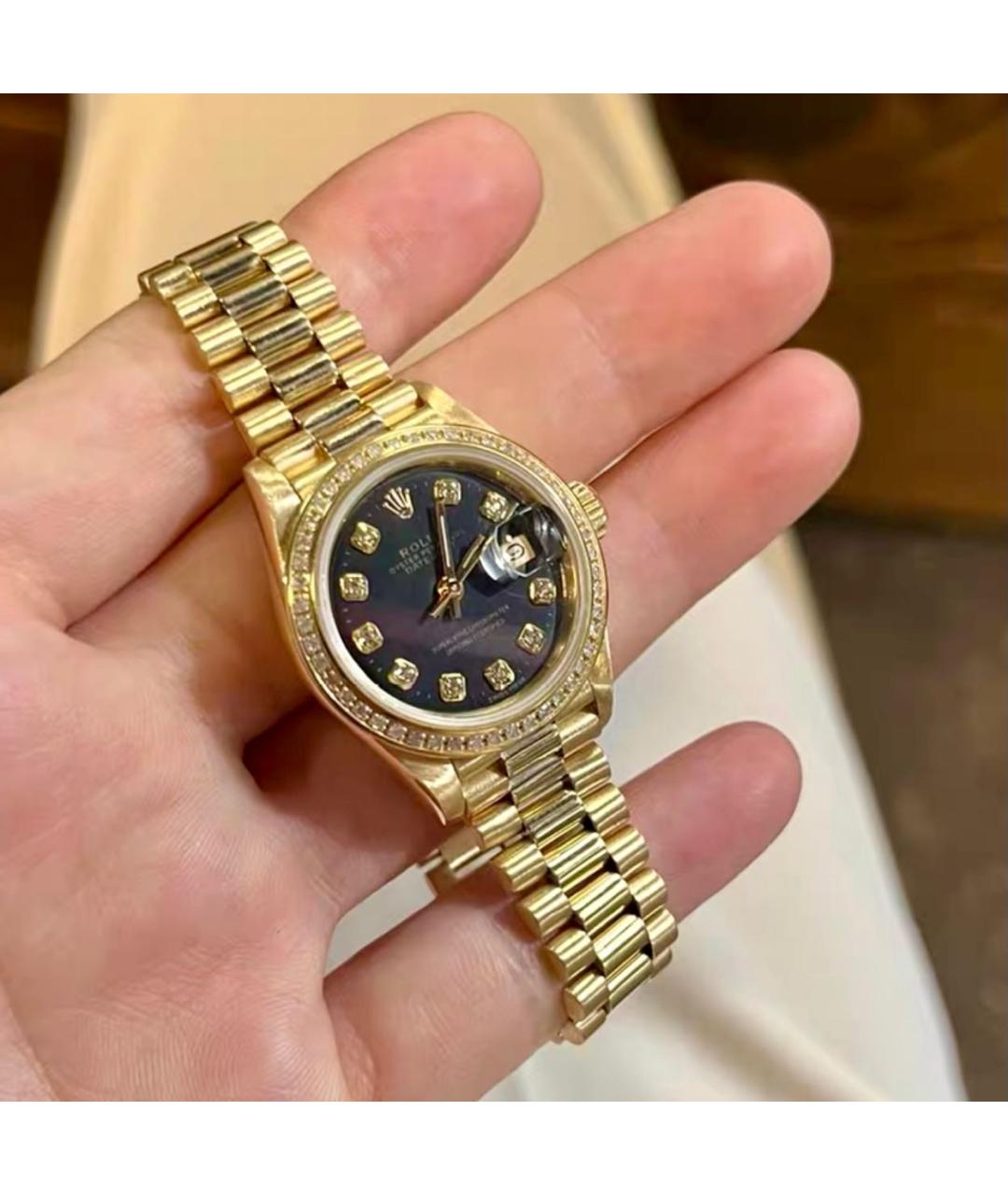 ROLEX Золотые часы из желтого золота, фото 2