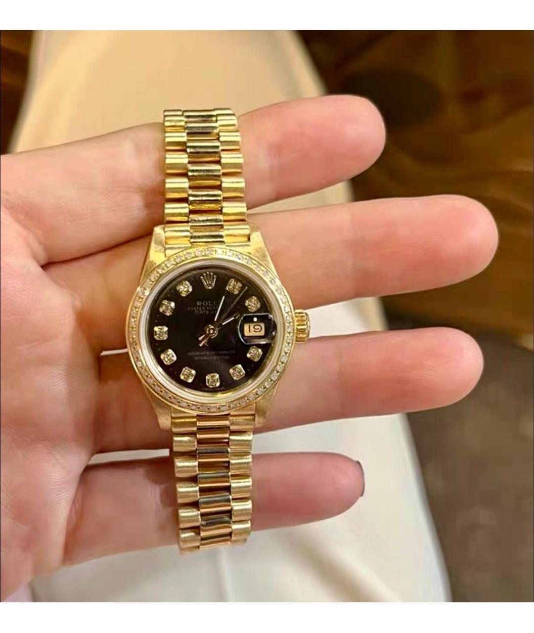 ROLEX Золотые часы из желтого золота, фото 4