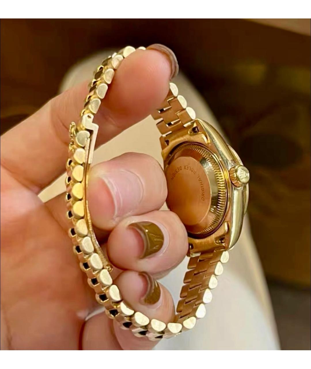 ROLEX Золотые часы из желтого золота, фото 3