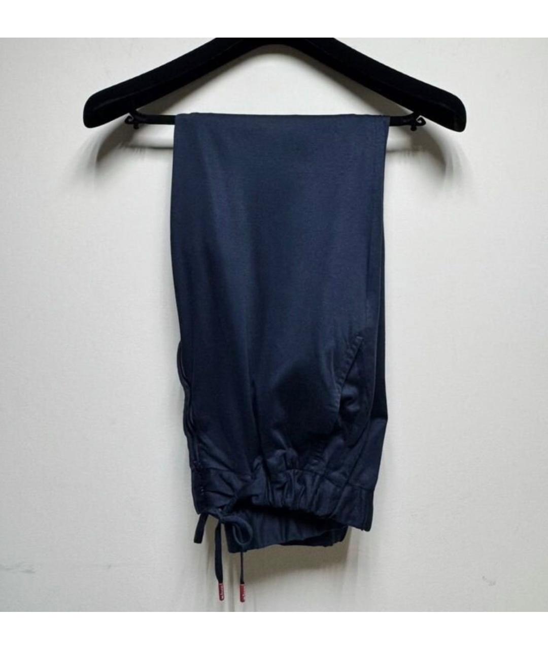 KITON Синий хлопковый спортивный костюм, фото 3