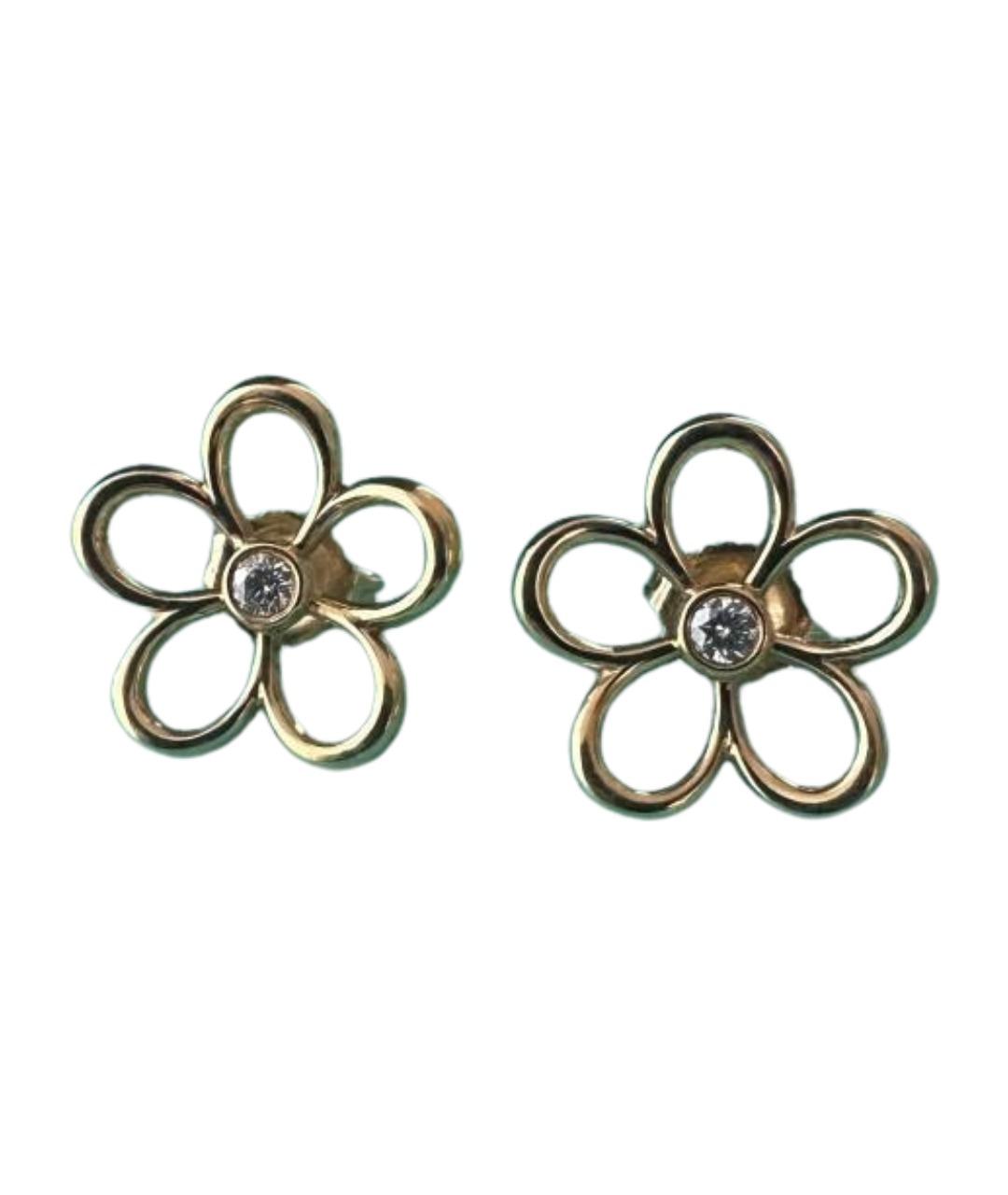 TIFFANY&CO Золотые серьги из желтого золота, фото 1