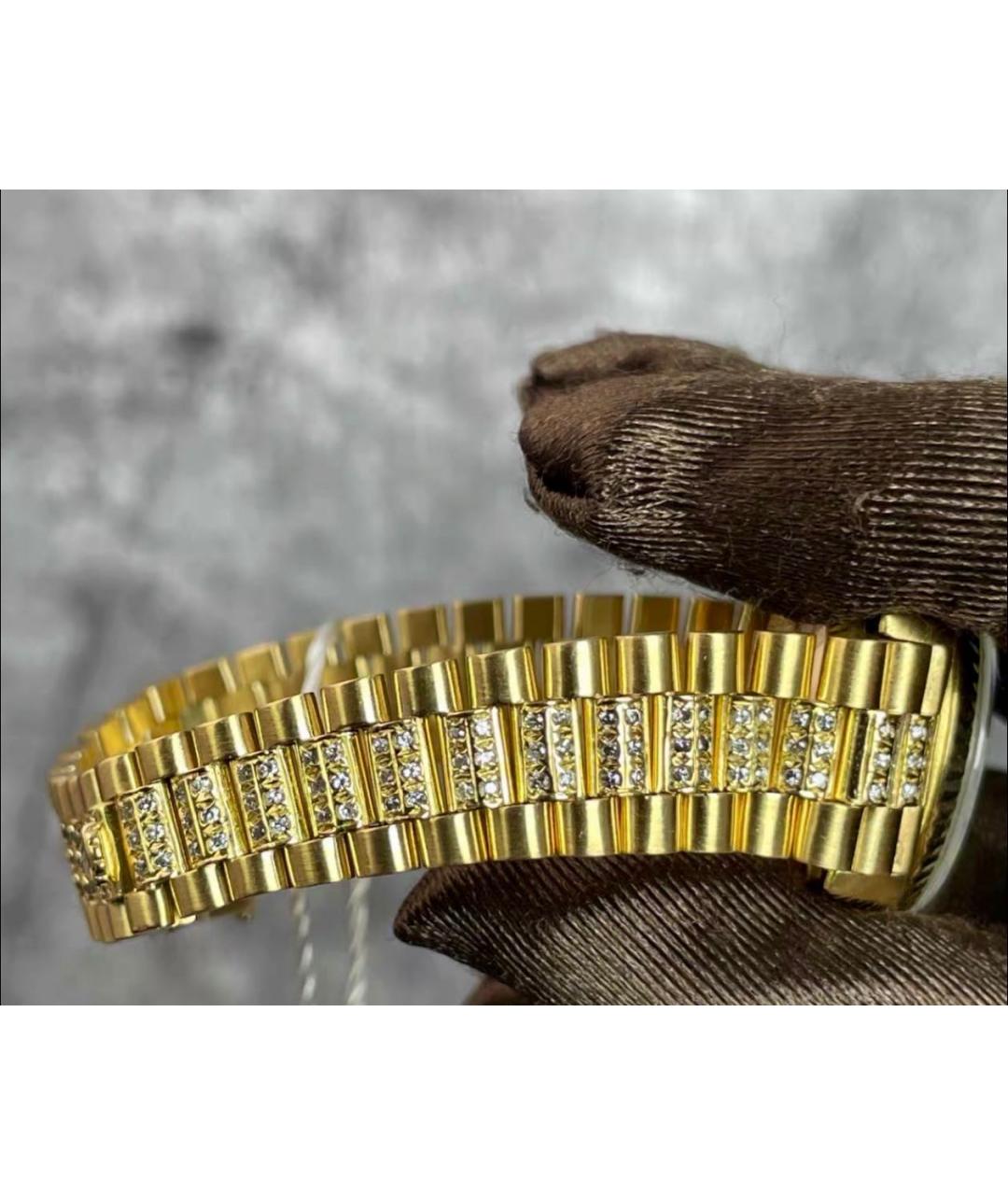 ROLEX Золотые часы из желтого золота, фото 4