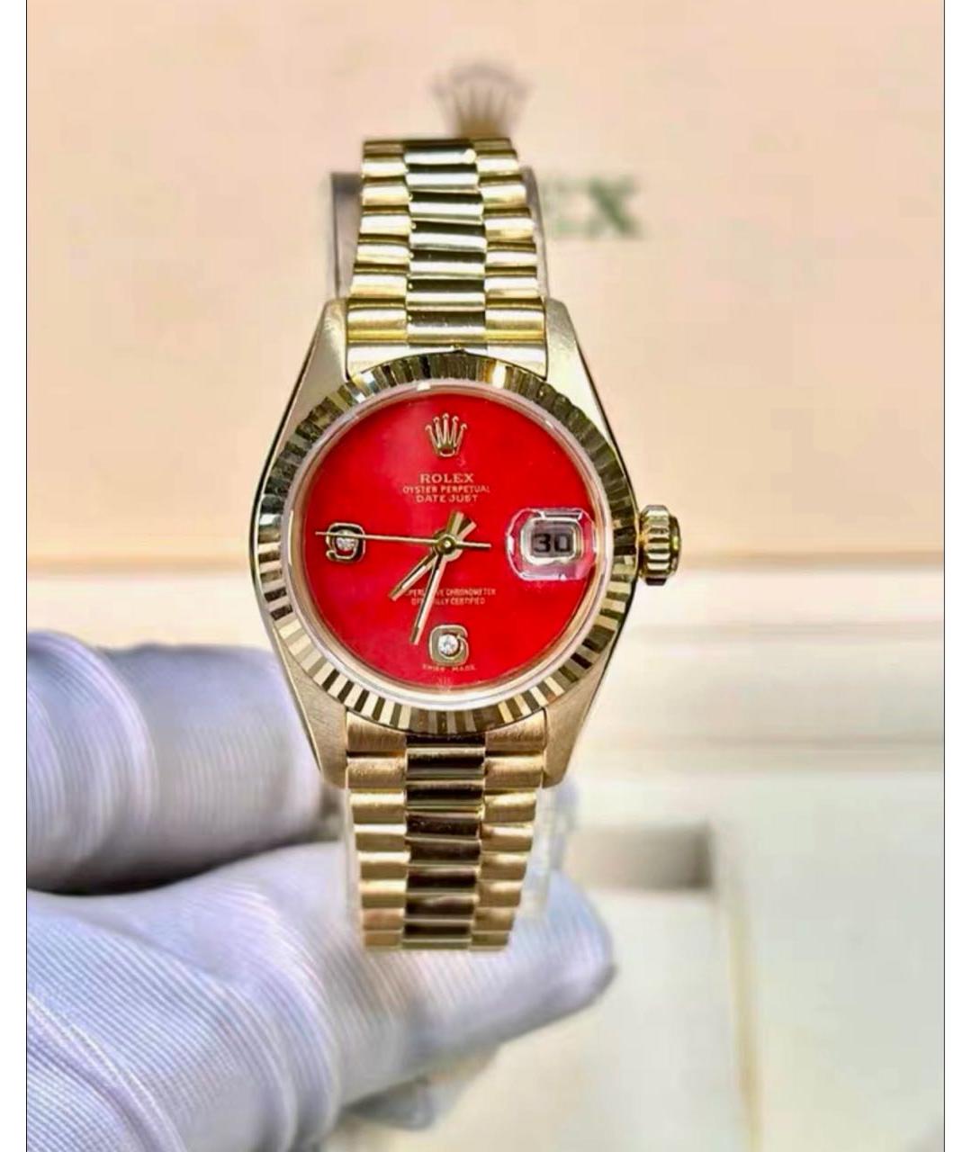 ROLEX Золотые часы из желтого золота, фото 2