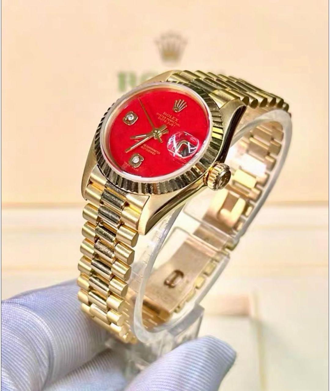 ROLEX Золотые часы из желтого золота, фото 3