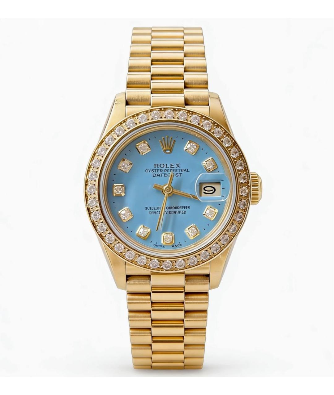 ROLEX Золотые часы из желтого золота, фото 5