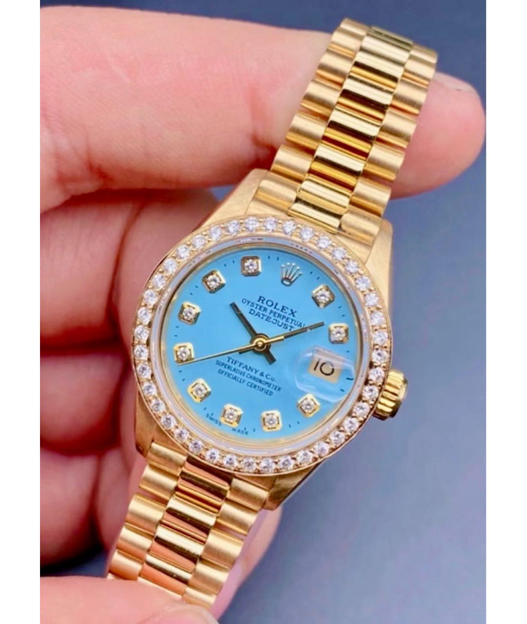 ROLEX Золотые часы из желтого золота, фото 4