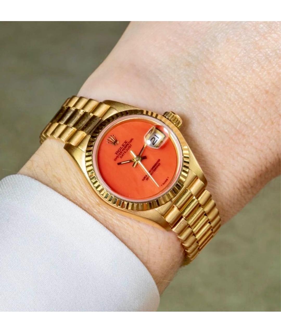 ROLEX Золотые часы из желтого золота, фото 2