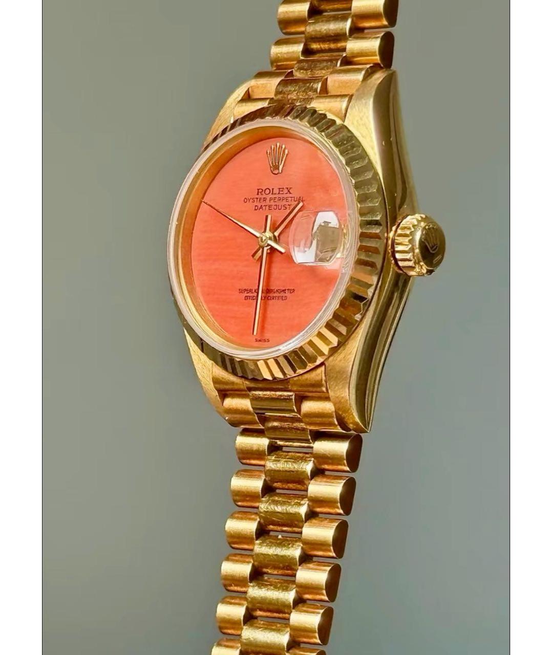 ROLEX Золотые часы из желтого золота, фото 3