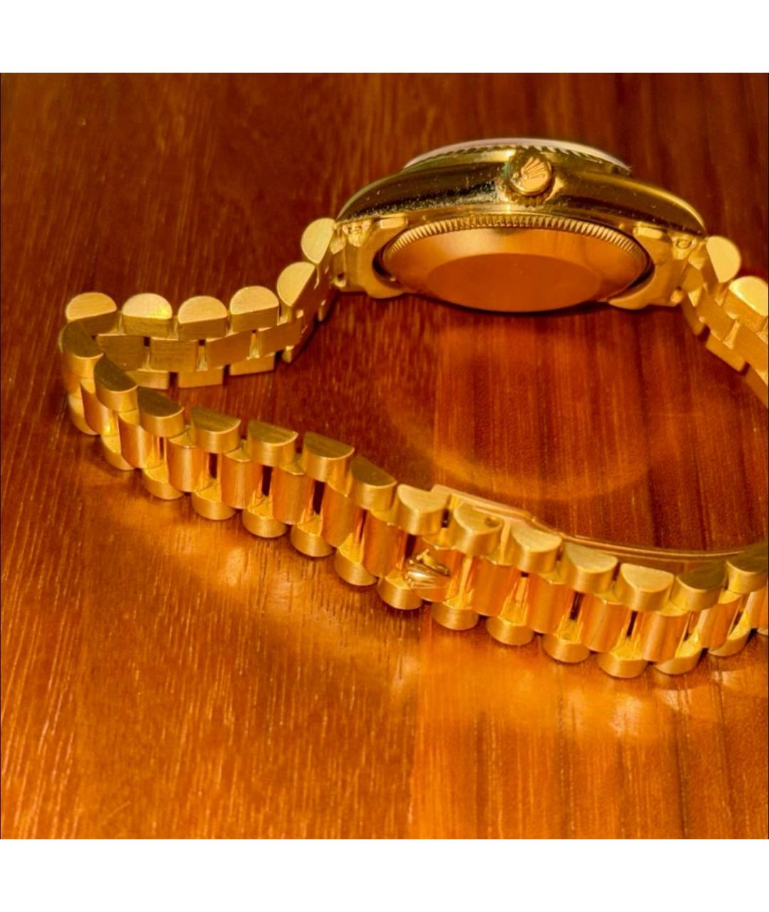 ROLEX Золотые часы из желтого золота, фото 4