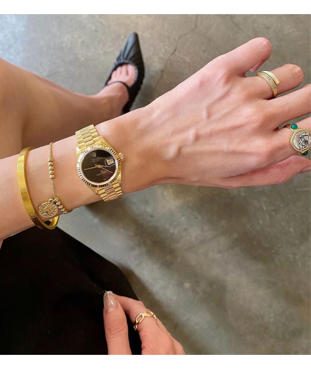 ROLEX Золотые часы из желтого золота, фото 2