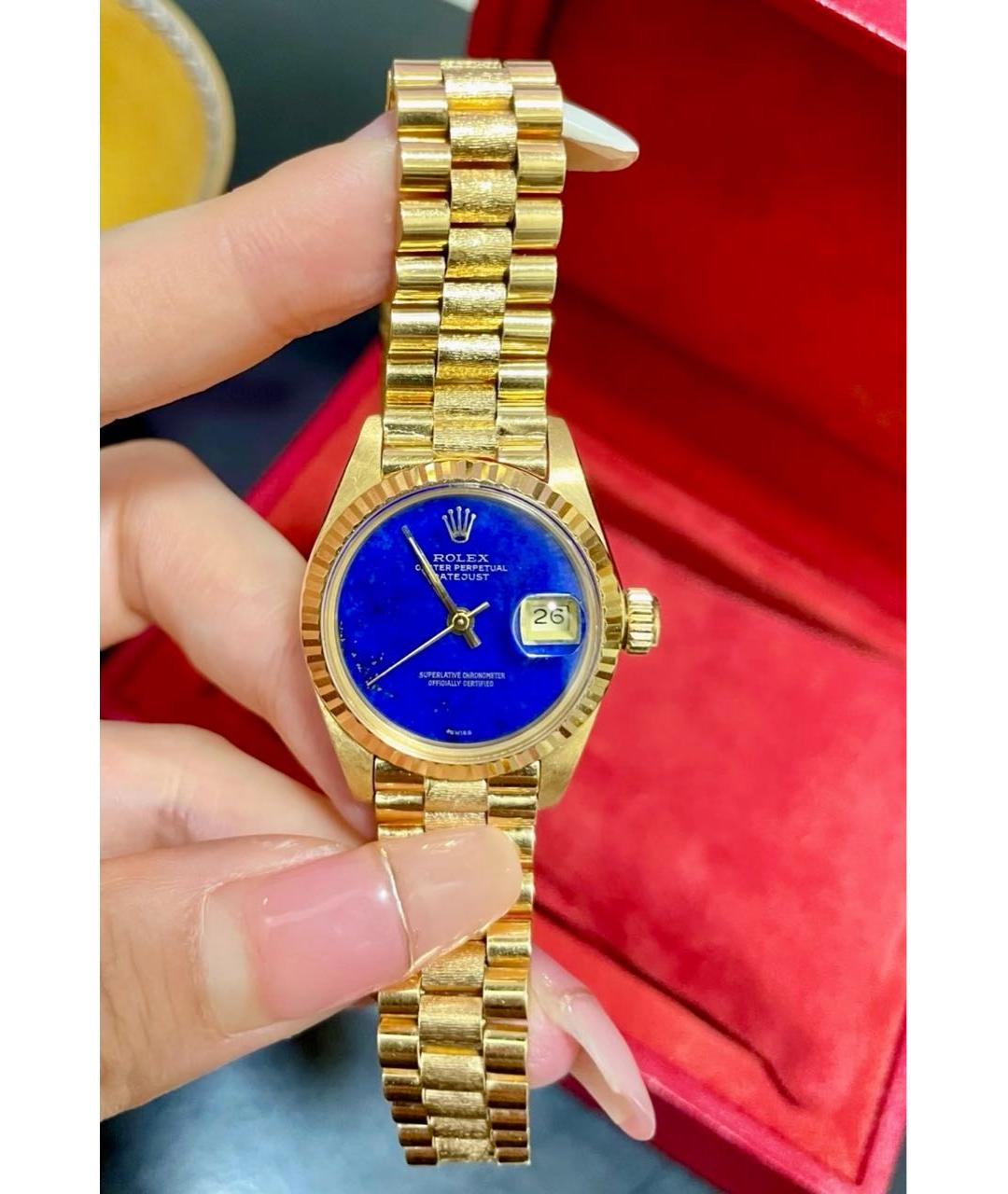 ROLEX Золотые часы из желтого золота, фото 4