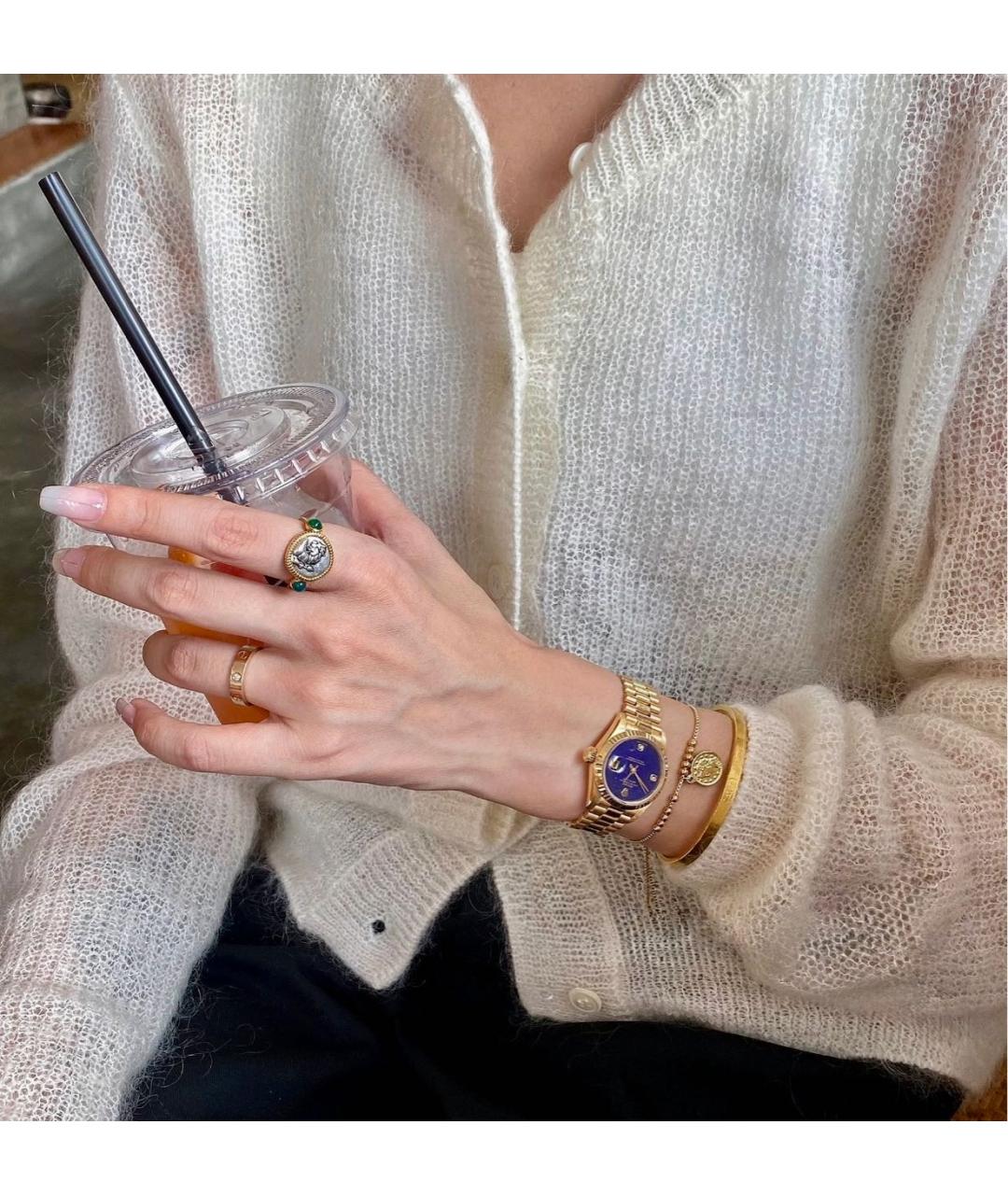 ROLEX Золотые часы из желтого золота, фото 3