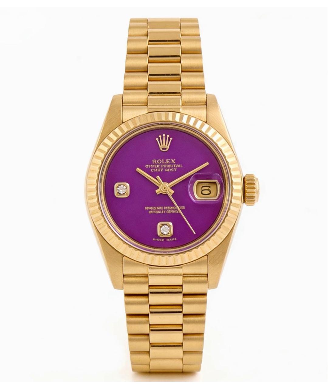 ROLEX Золотые часы из желтого золота, фото 6