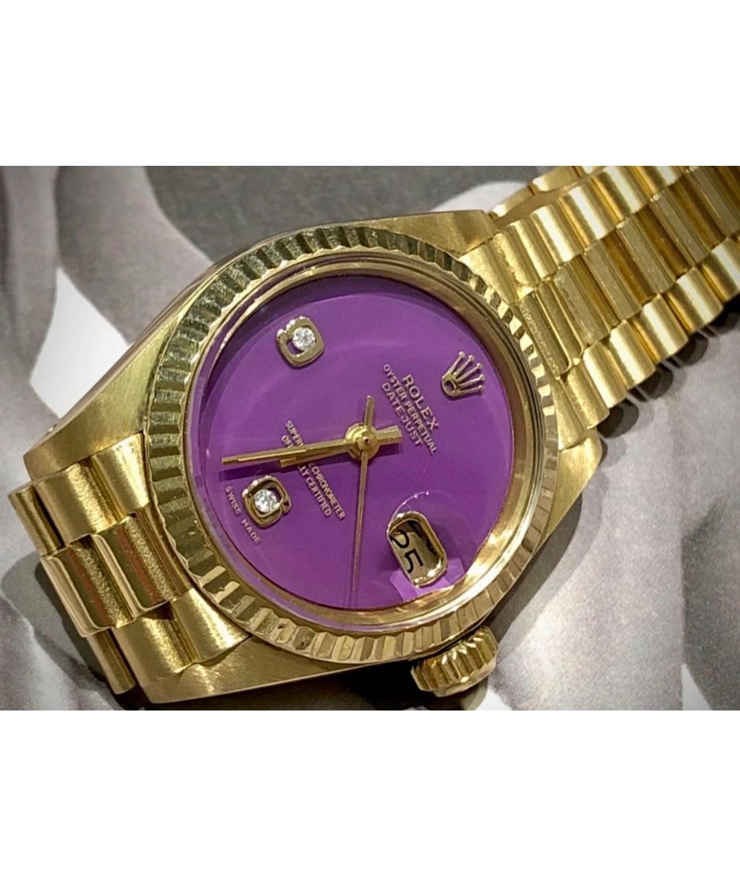 ROLEX Золотые часы из желтого золота, фото 3