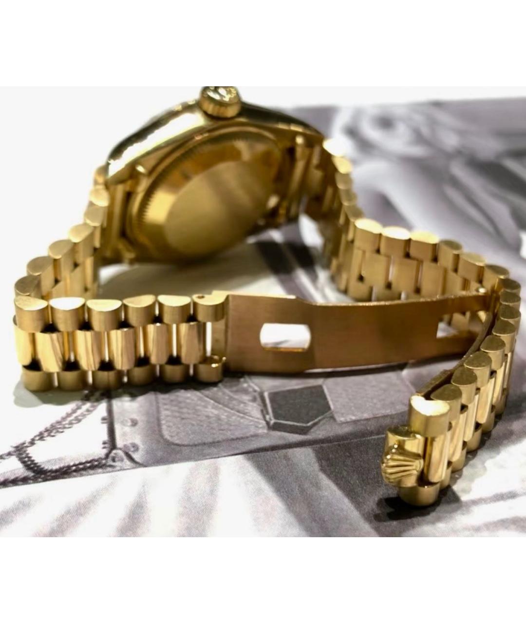 ROLEX Золотые часы из желтого золота, фото 4