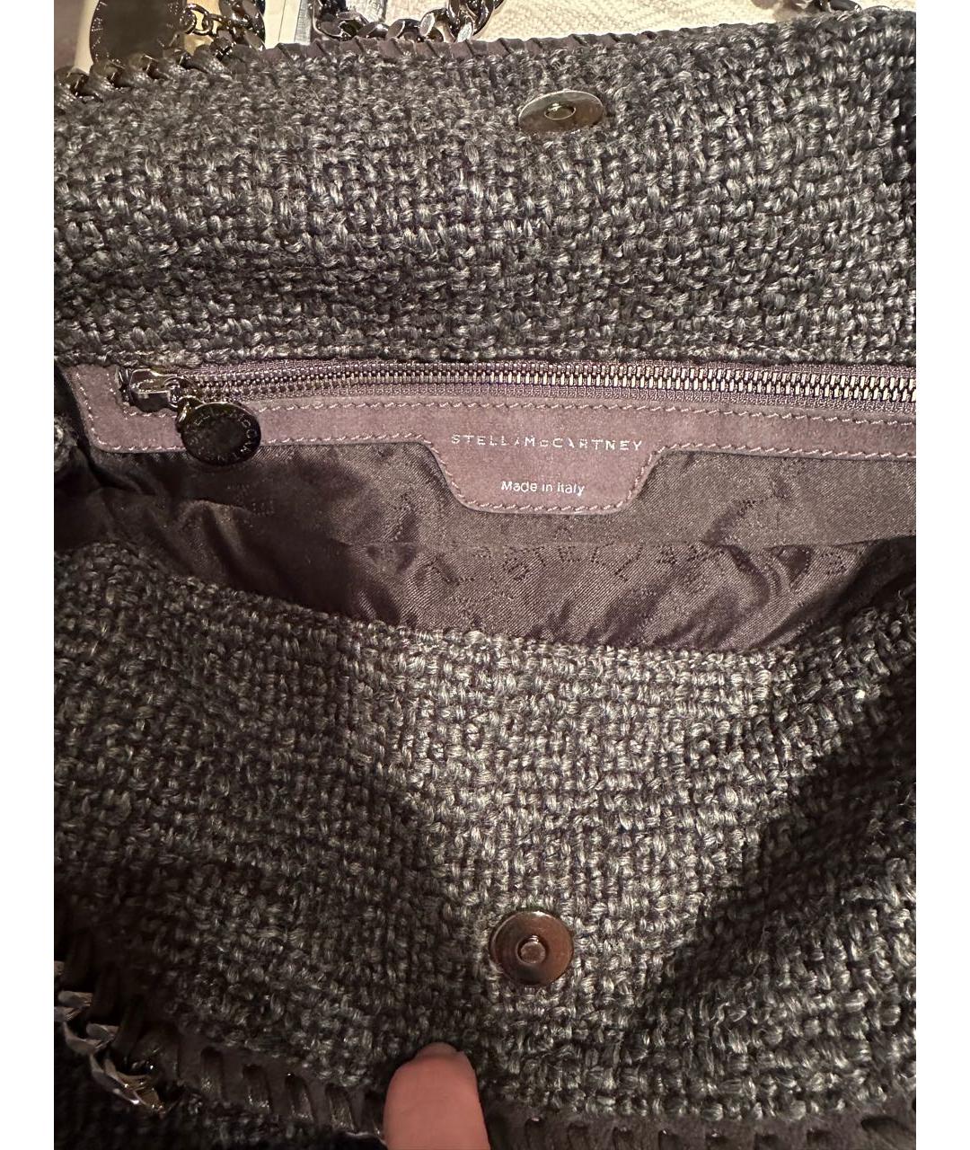 STELLA MCCARTNEY Антрацитовая сумка через плечо, фото 5