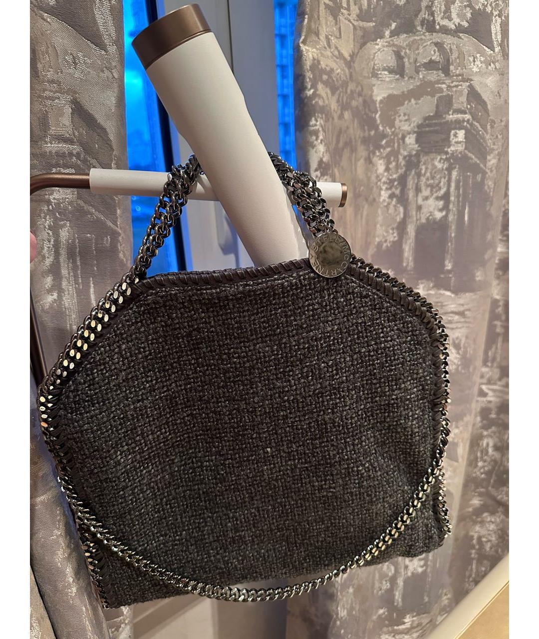 STELLA MCCARTNEY Антрацитовая сумка через плечо, фото 2