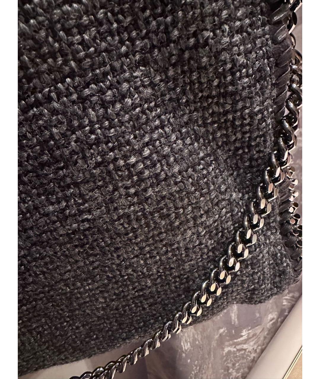 STELLA MCCARTNEY Антрацитовая сумка через плечо, фото 8