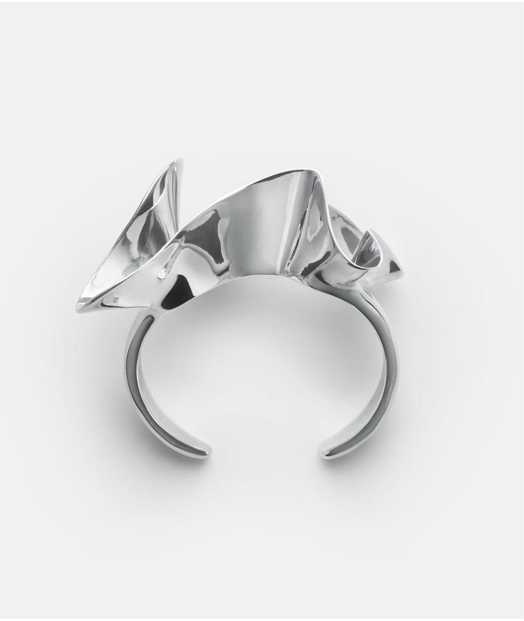 BOTTEGA VENETA Серебрянный серебряный браслет, фото 9