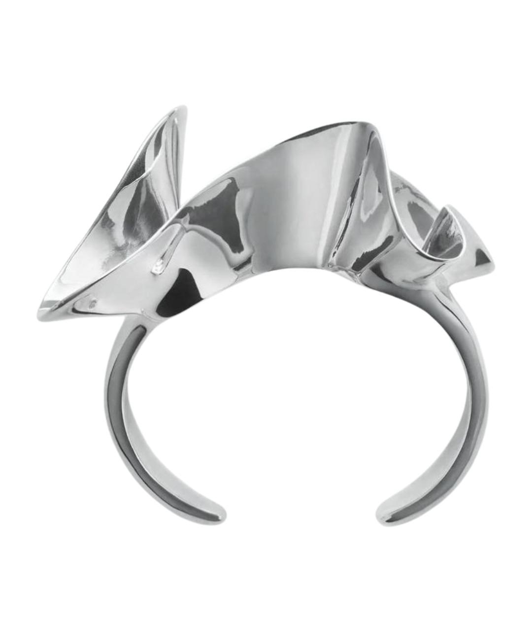 BOTTEGA VENETA Серебрянный серебряный браслет, фото 1