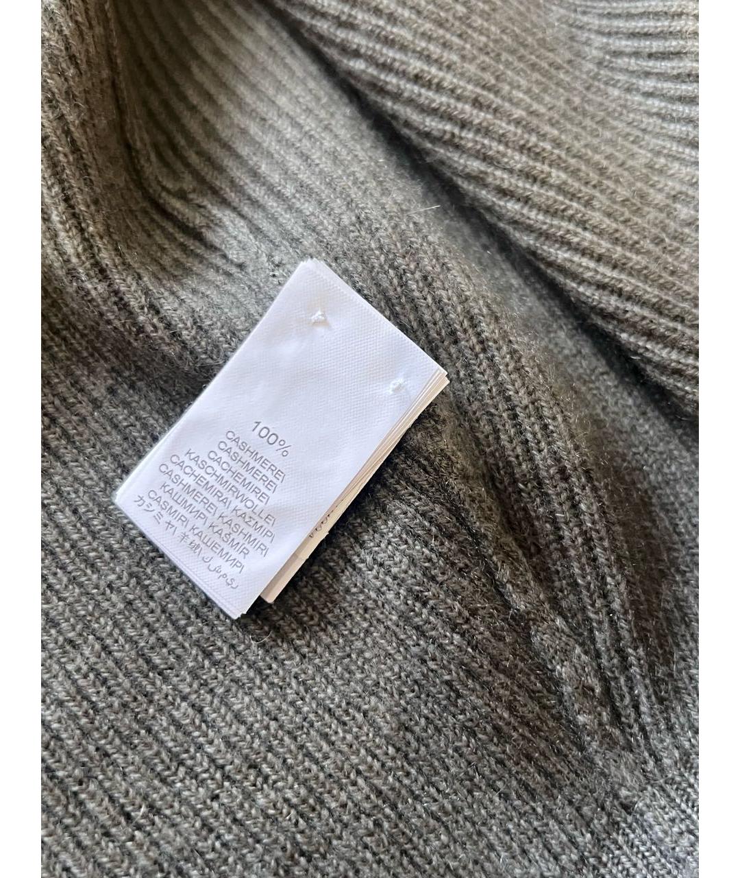 BRUNELLO CUCINELLI Зеленый кашемировый кардиган, фото 4