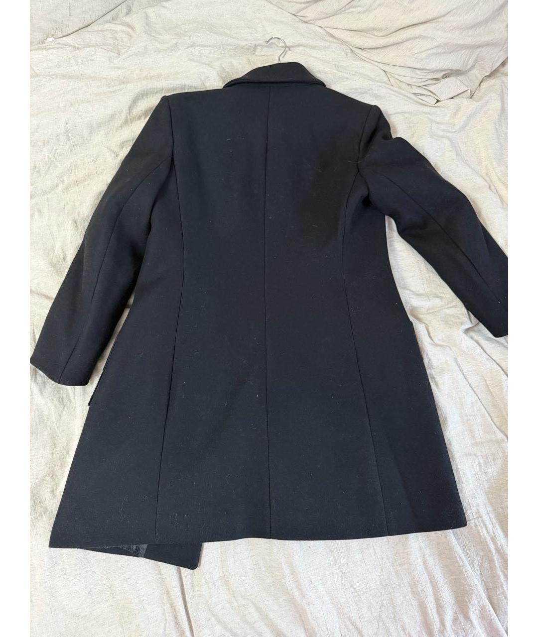 LOVE MOSCHINO Темно-синее пальто, фото 2