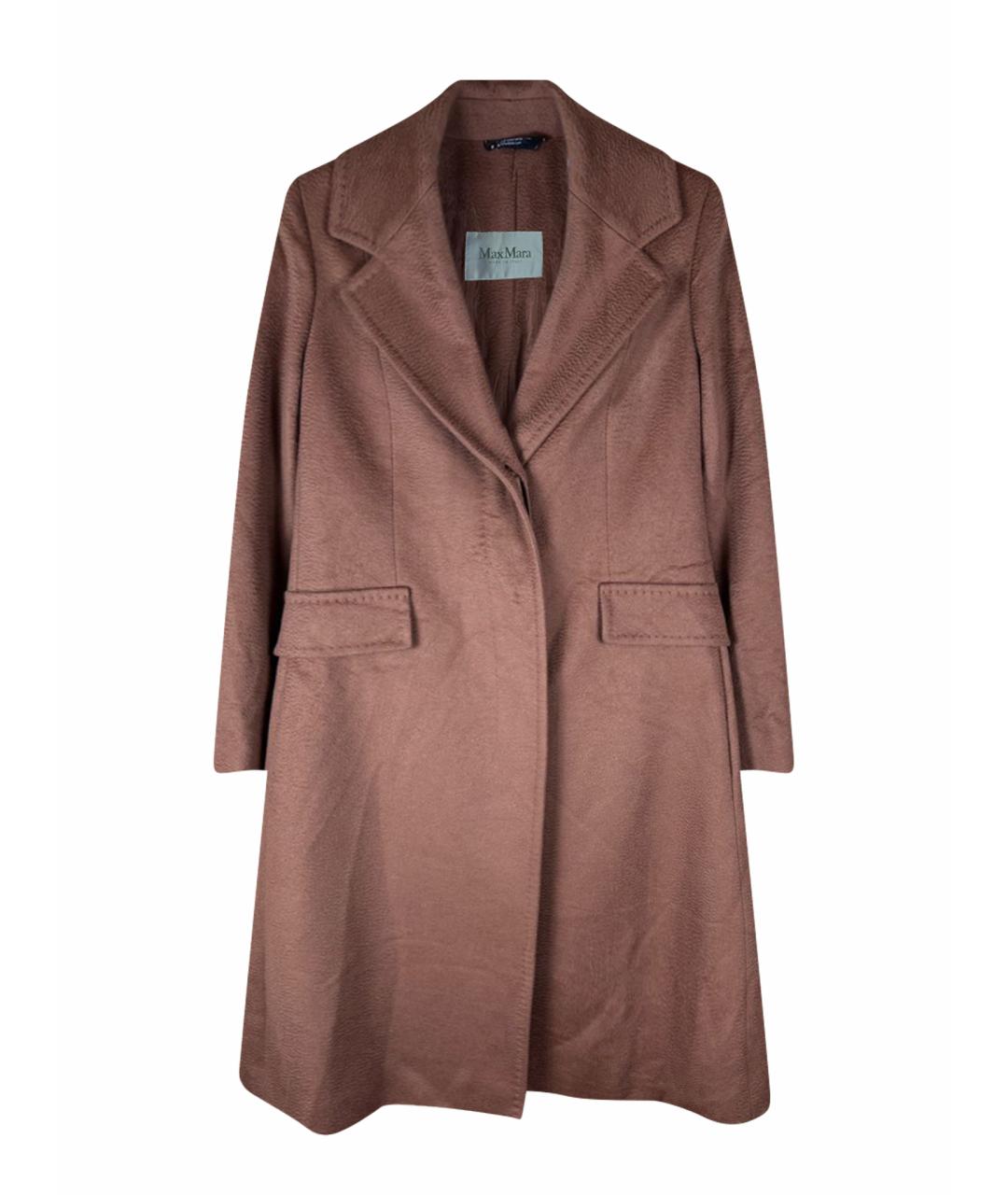 MAX MARA Бежевое кашемировое пальто, фото 1