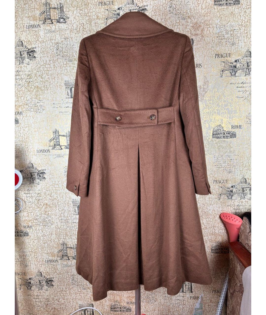 MAX MARA Бежевое кашемировое пальто, фото 2