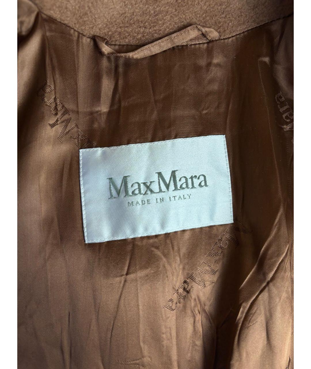 MAX MARA Бежевое кашемировое пальто, фото 3