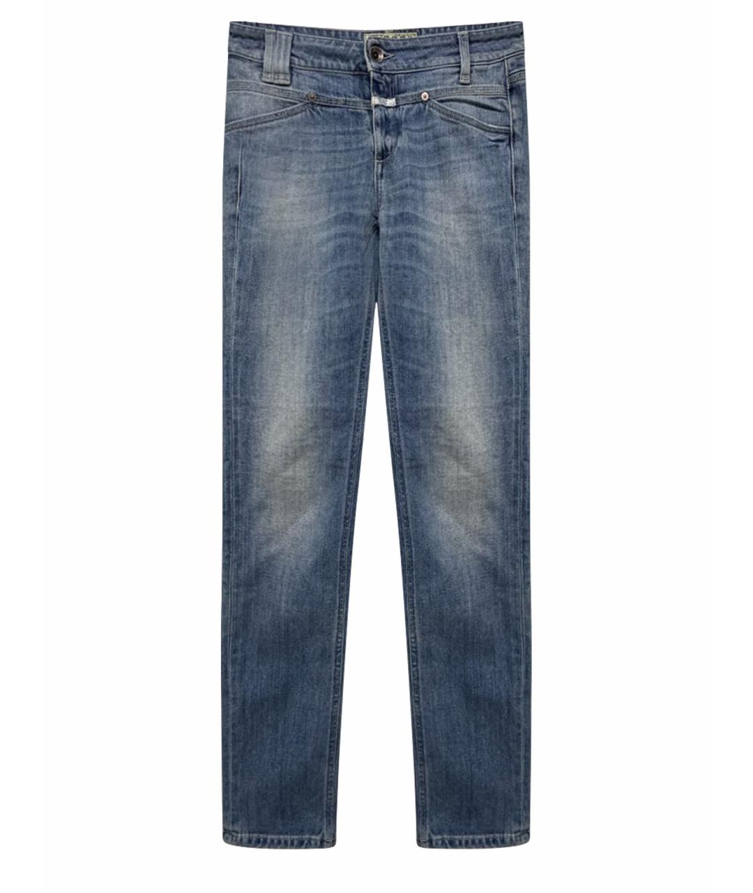 CLOSED Голубые хлопковые джинсы слим, фото 1