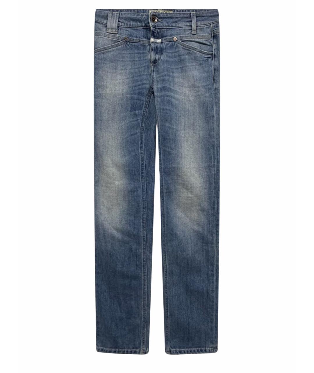 CLOSED Голубые хлопковые джинсы слим, фото 6