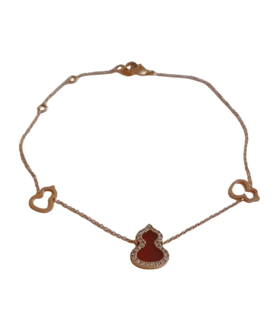 DOLCE&GABBANA Красный браслет из розового золота, фото 1