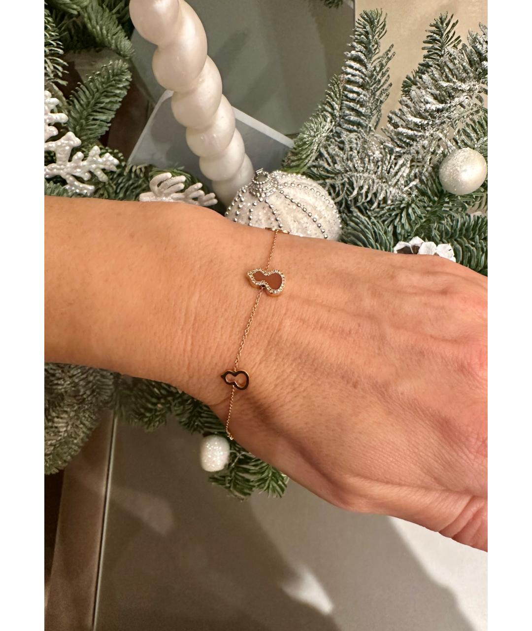 DOLCE&GABBANA Красный браслет из розового золота, фото 6