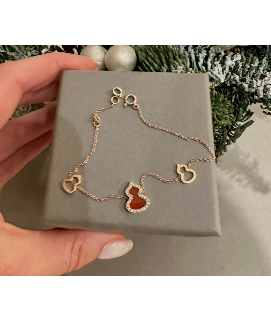 DOLCE&GABBANA Красный браслет из розового золота, фото 2