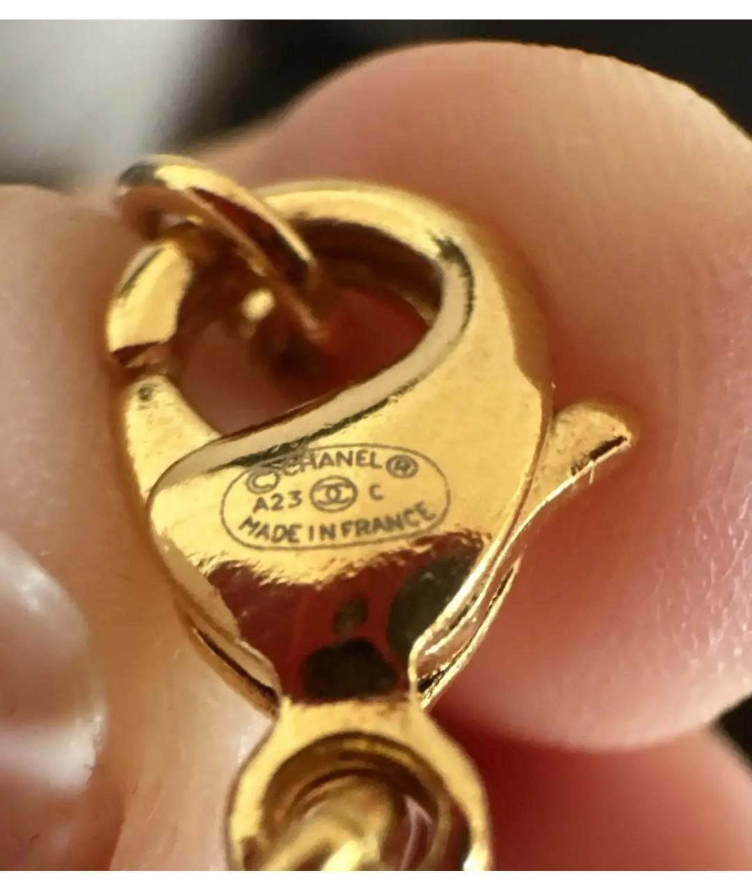 CHANEL Золотое колье, фото 3