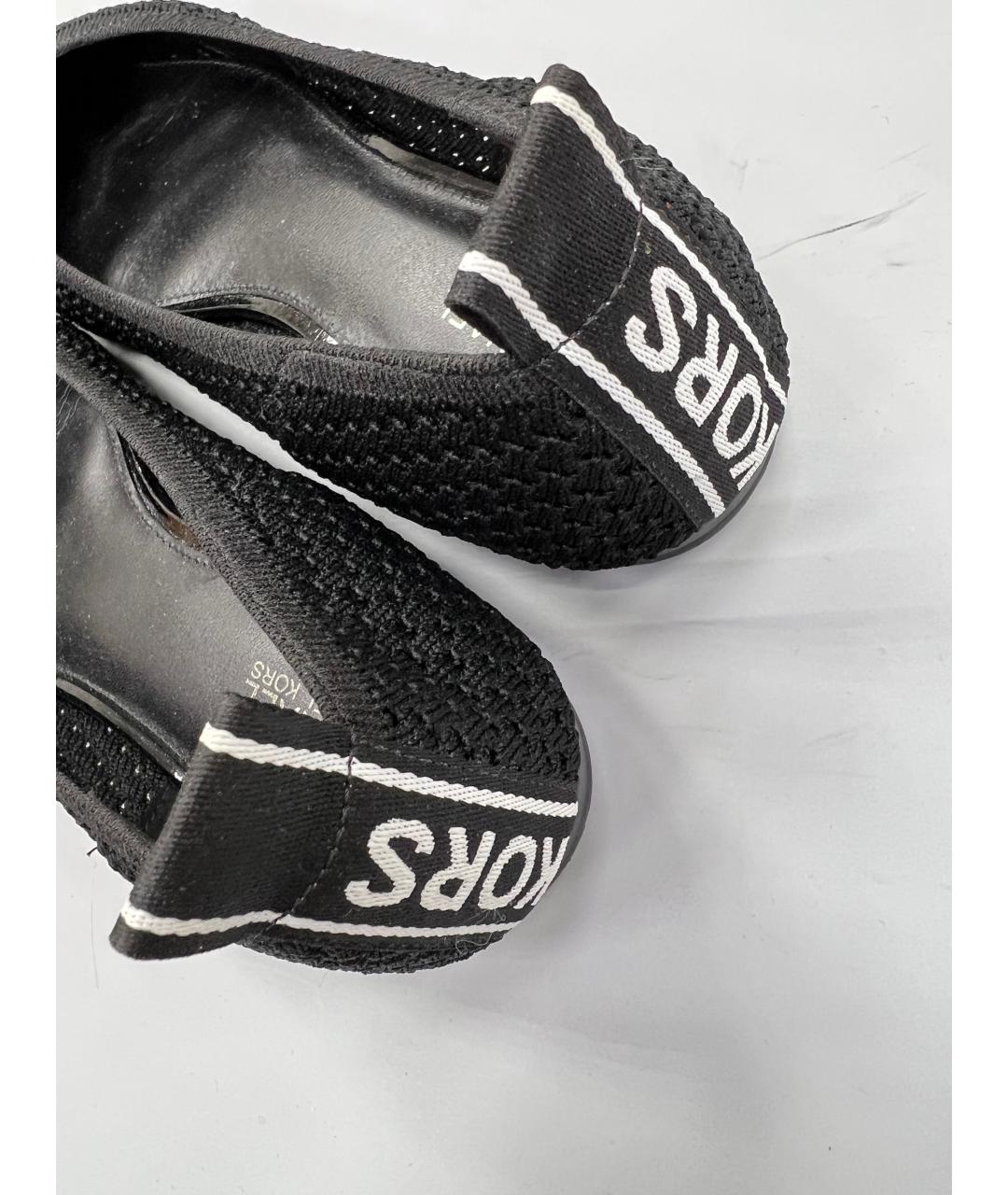 MICHAEL KORS Черные балетки, фото 8