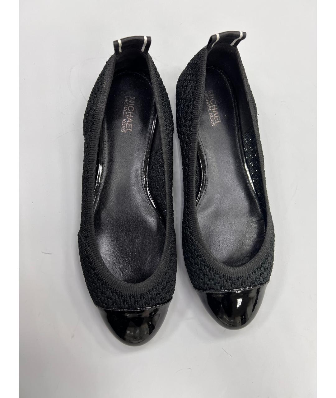 MICHAEL KORS Черные балетки, фото 5