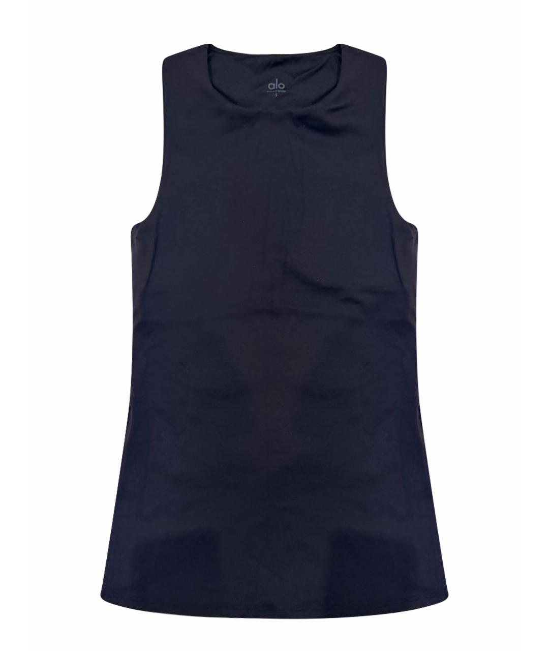 ALO YOGA Черная майка, фото 1