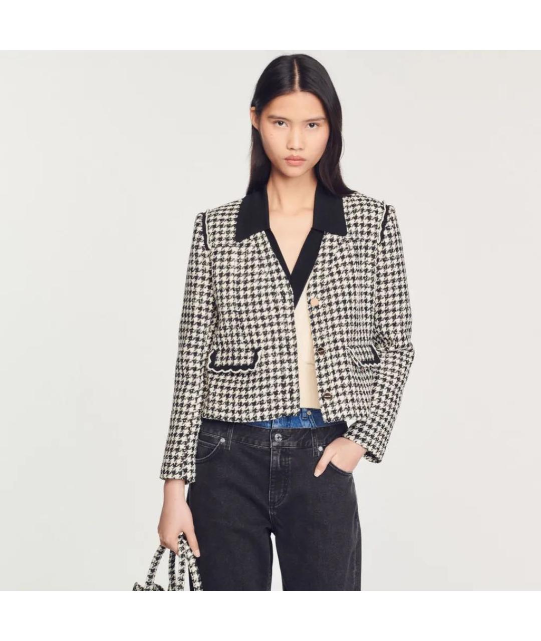 SANDRO Хлопковый жакет/пиджак, фото 6