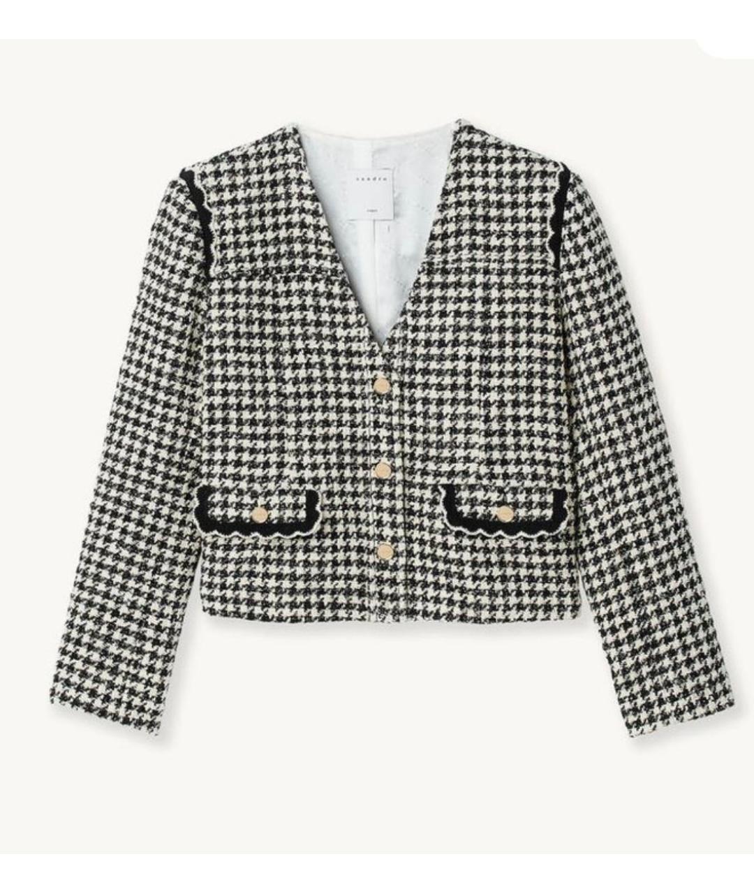 SANDRO Хлопковый жакет/пиджак, фото 8