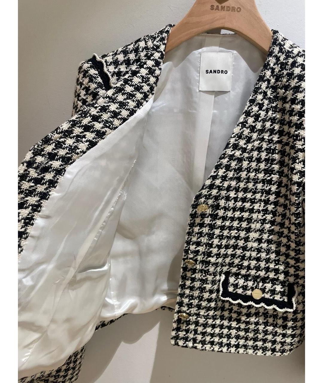 SANDRO Хлопковый жакет/пиджак, фото 3