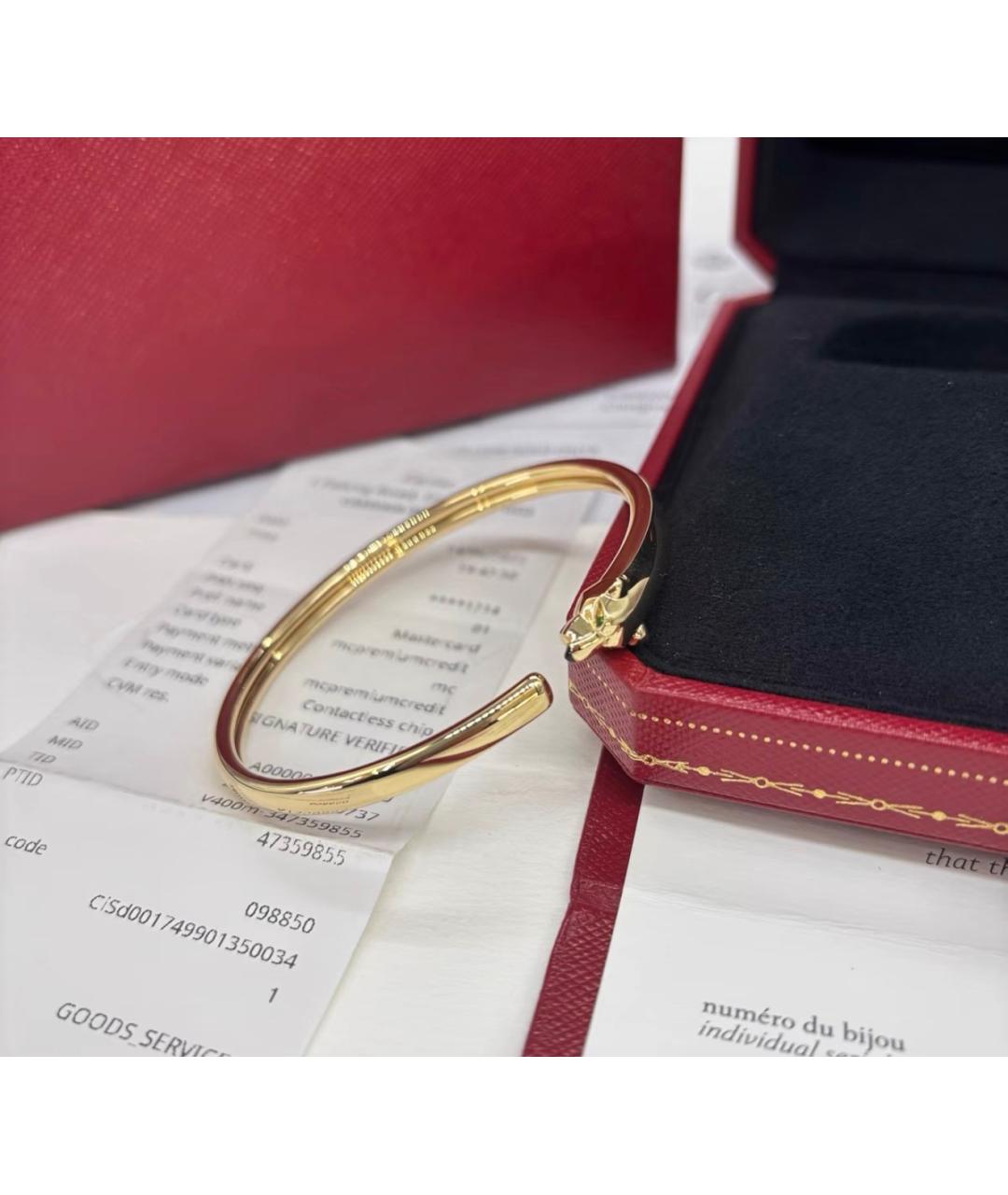 CARTIER Золотой браслет из желтого золота, фото 2