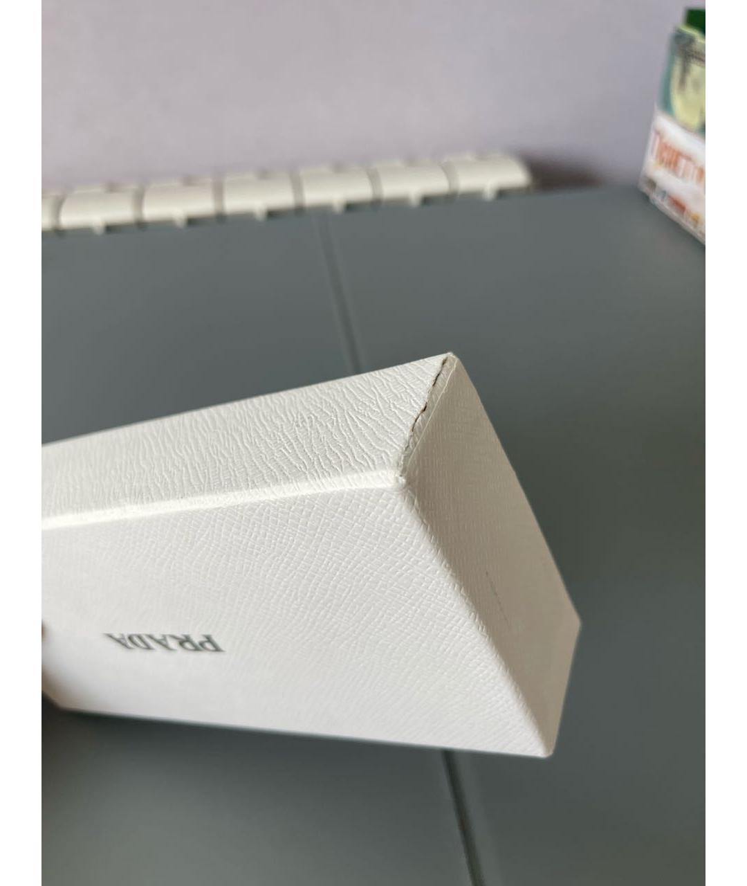 PRADA Черные пластиковые солнцезащитные очки, фото 6