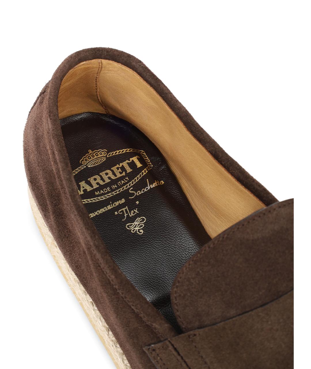 BARRETT Коричневые замшевые эспадрильи, фото 6