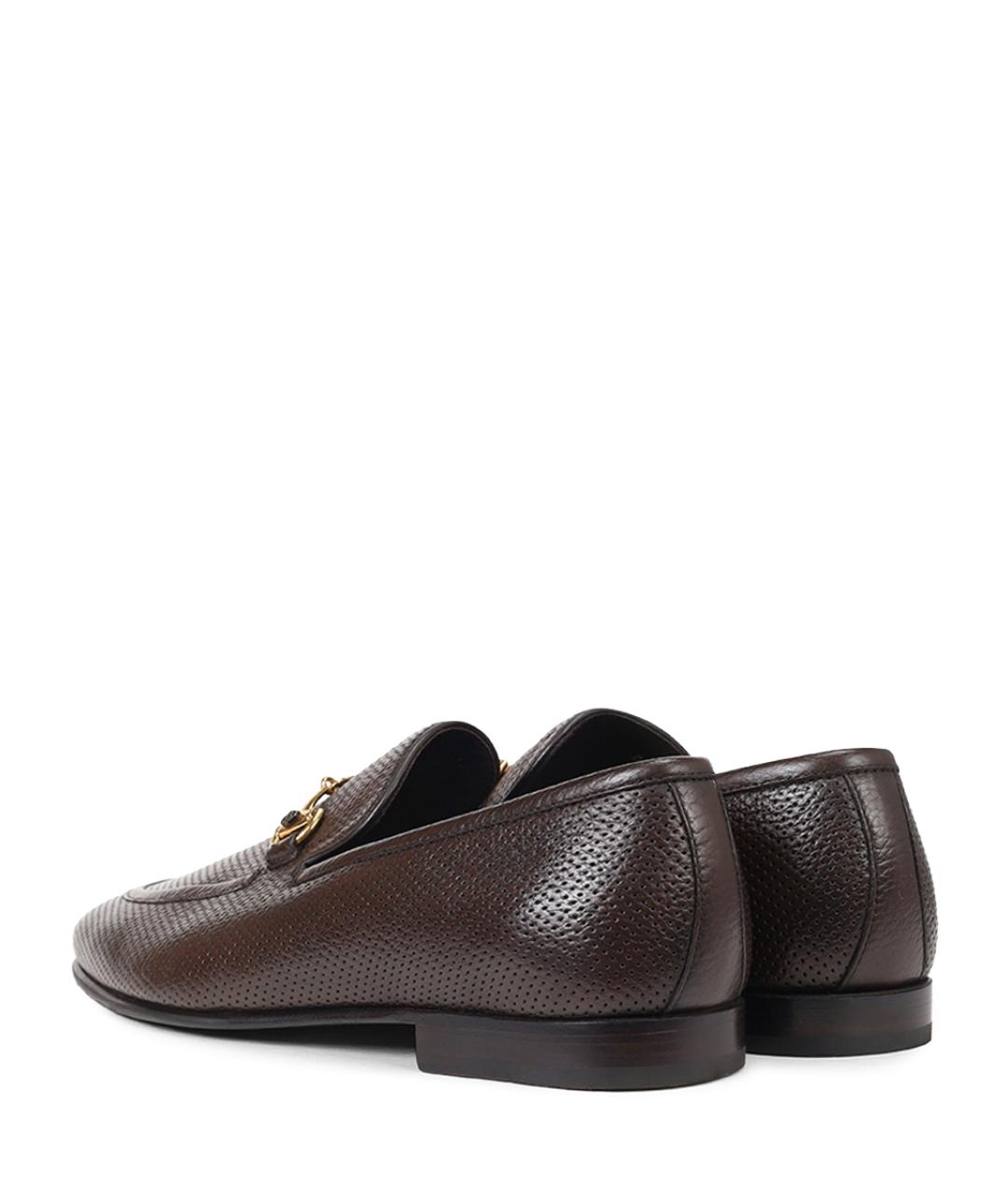 BARRETT Коричневые кожаные лоферы, фото 4